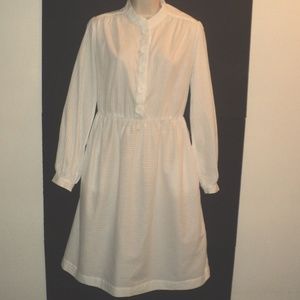 Malene Birger Dress Sz 40 (US 10) White Semi-Sheer